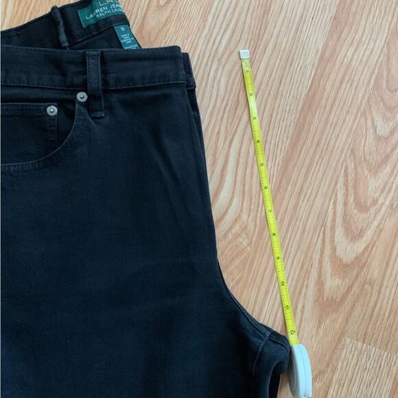 Ralph Lauren Classic Straight Leg Black Jeans Size 16 Tailored **Alterations** - Picture 6 of 13
